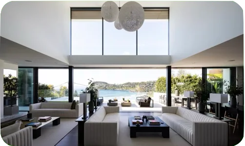 Freshly painted luxury coastal interior — Limitless Painting project on Sydney's Northern Beaches